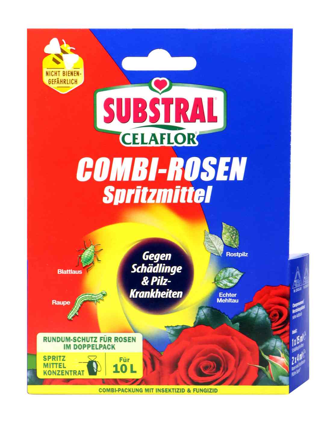 Celaflor Combi-Rosen Spritzmittel - 1x15 ml +2x4 ml Celaflor Combi-Rosen Spritzmittel - 1x15 ml +2x4 ml