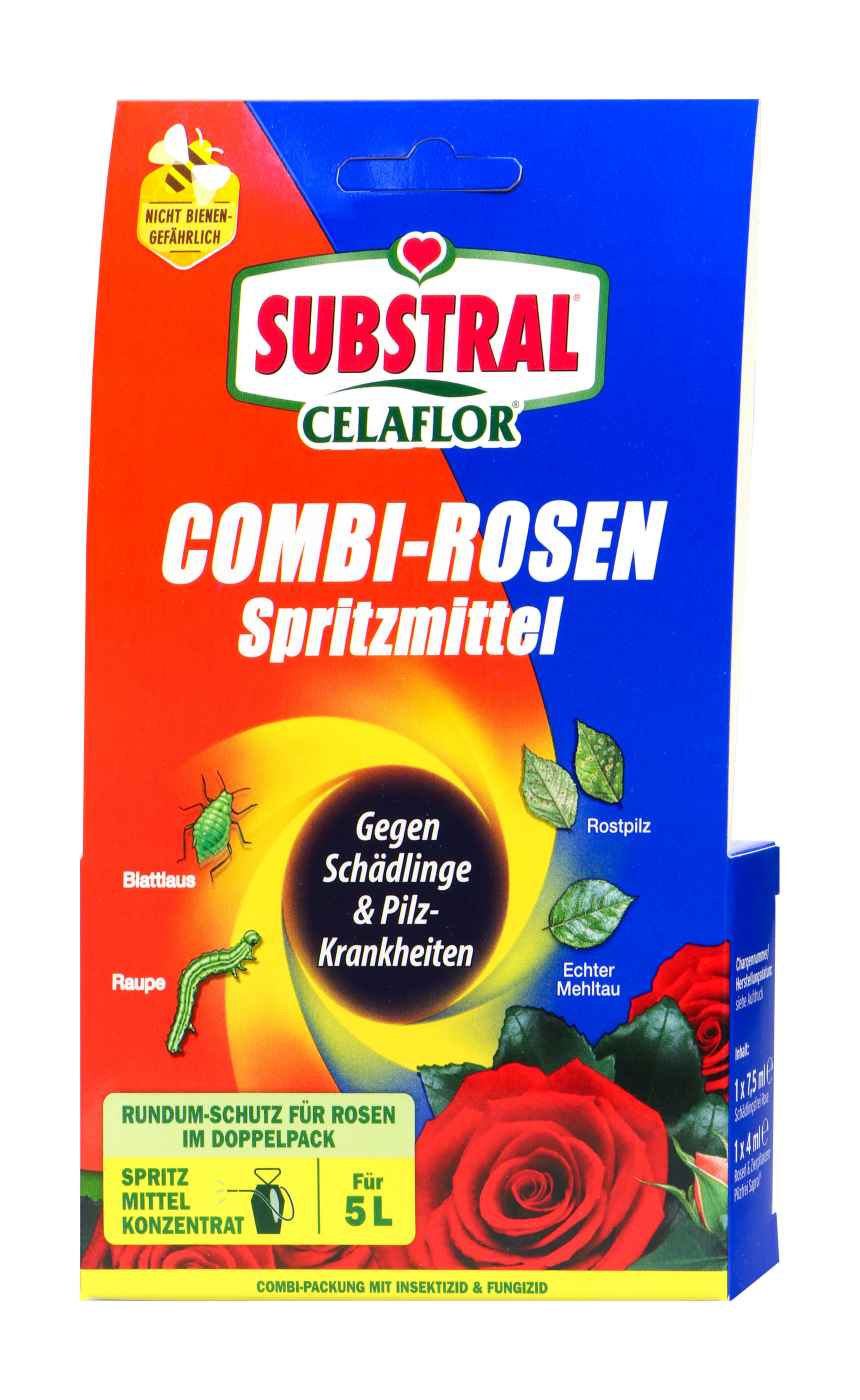 Celaflor Combi-Rosen Spritzmittel - 1x7,5 ml +2x4 ml Celaflor Combi-Rosen Spritzmittel - 1x7,5 ml +2x4 ml