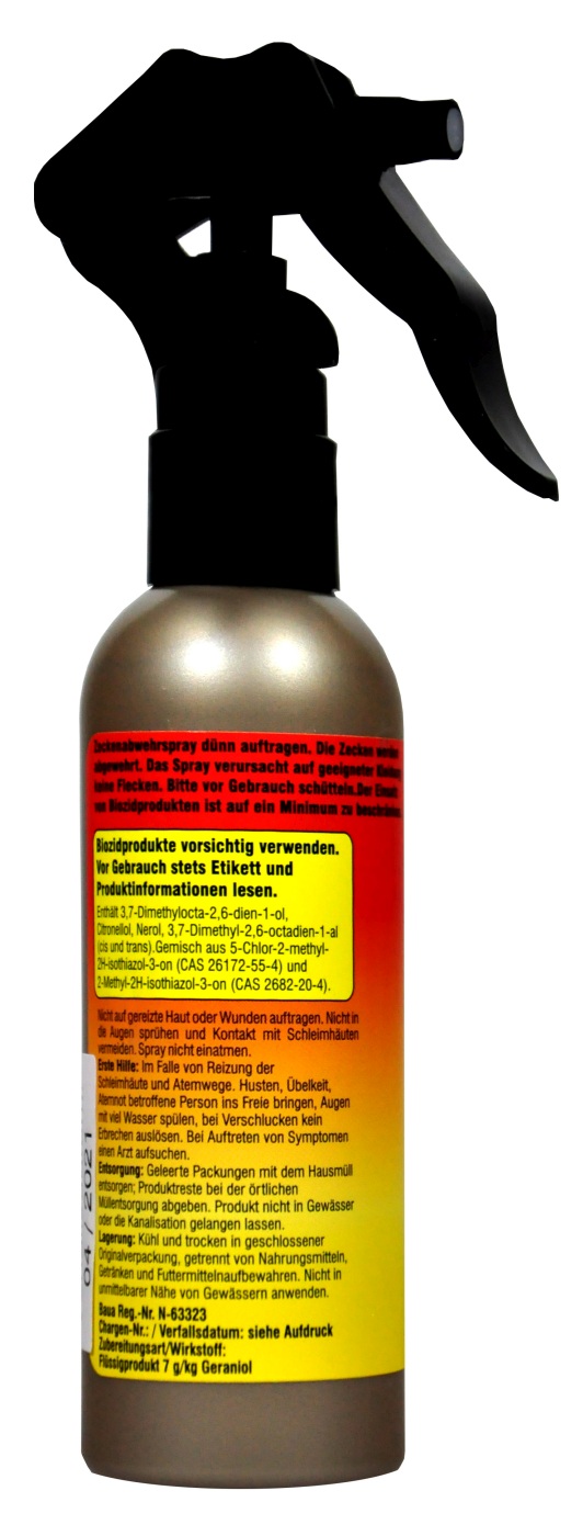 Zeckenspray Abwehr - 100 ml Zeckenspray Abwehr - 100 ml