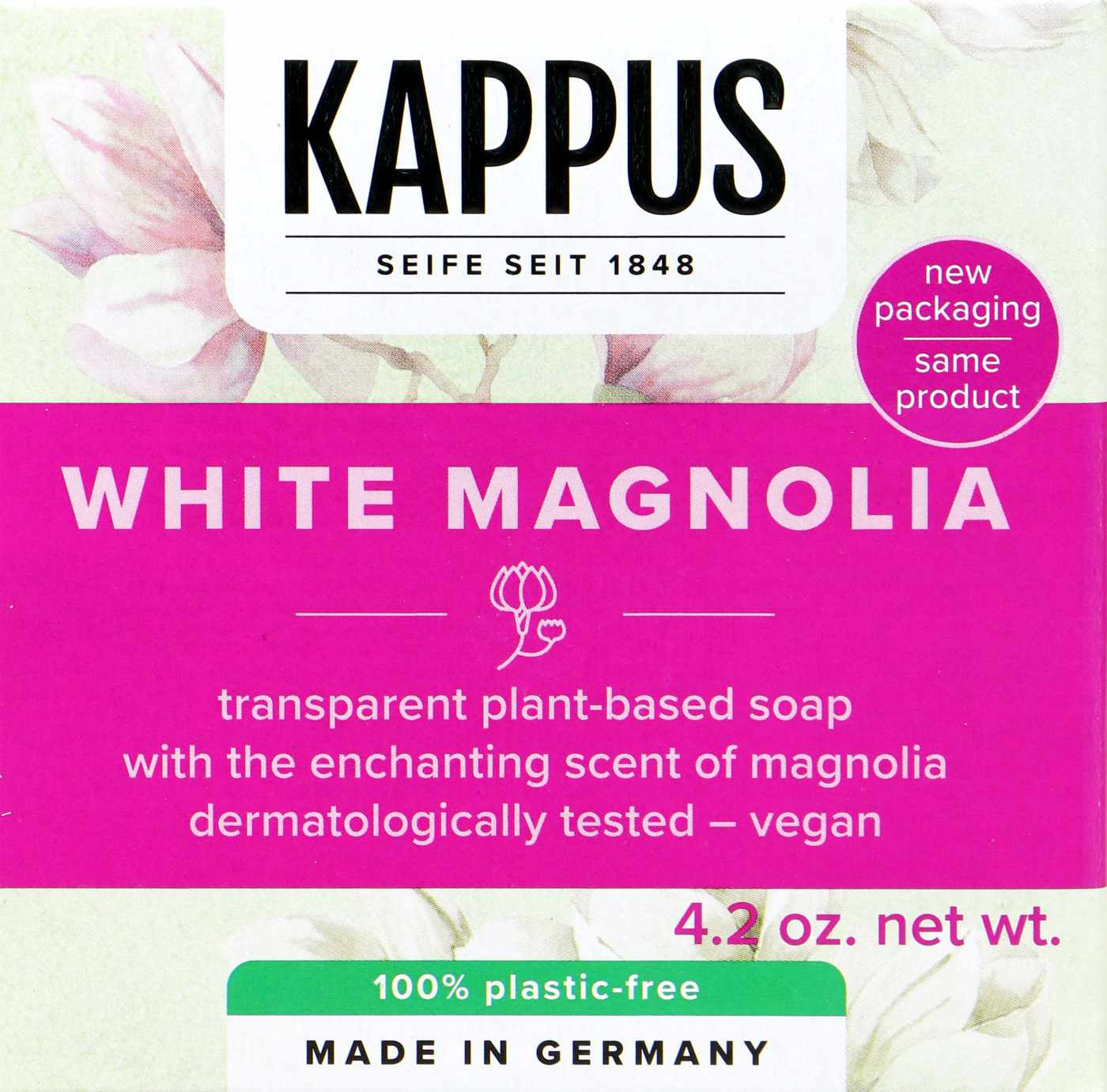Kappus Seife White Magnolia - 125 g Kappus Seife White Magnolia - 125 g