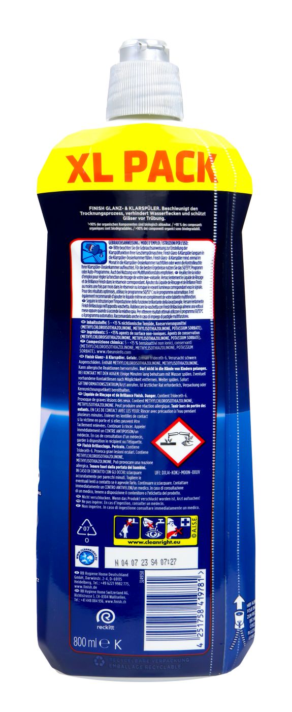 Finish Klarspüler Glanz - 800 ml Finish Klarspüler Glanz - 800 ml