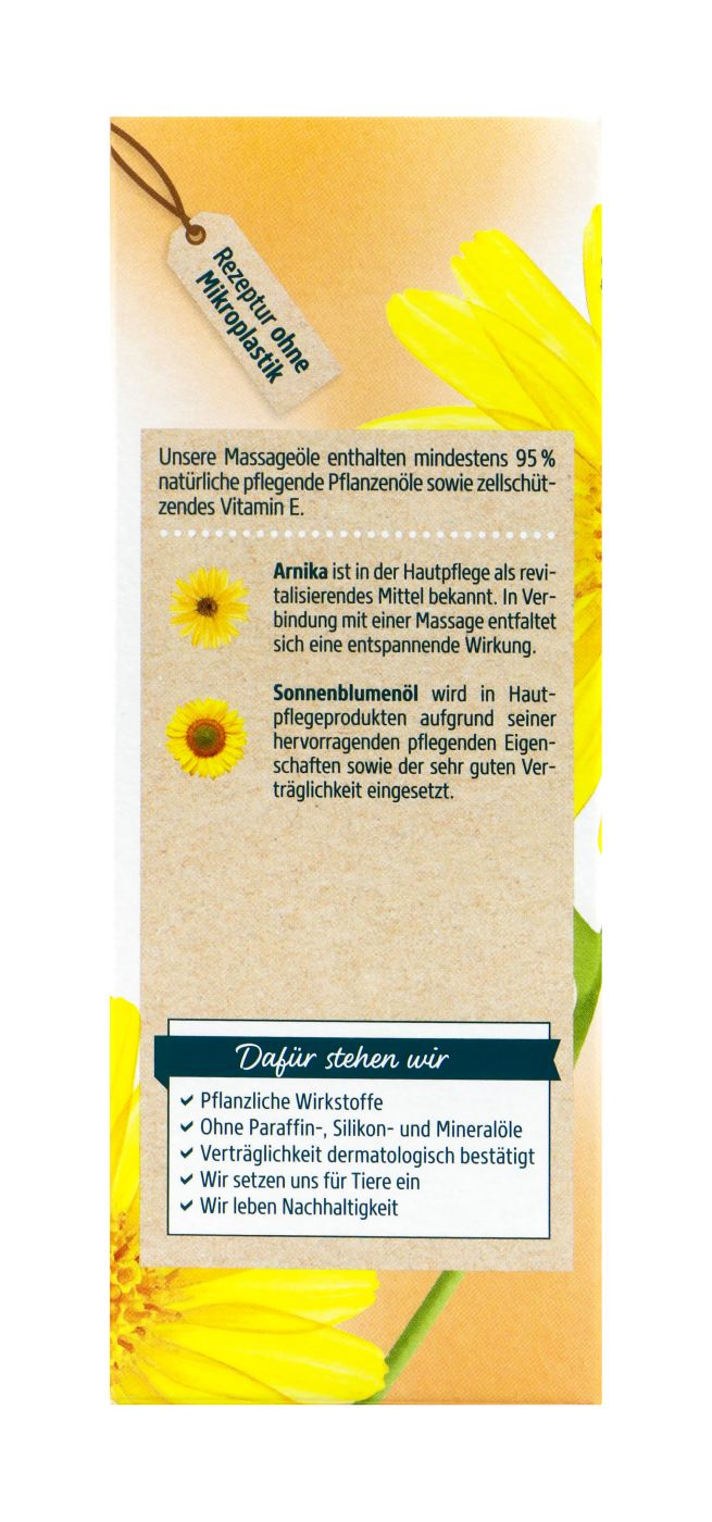 Kneipp Massageöl Arnika Aktiv - 100 ml