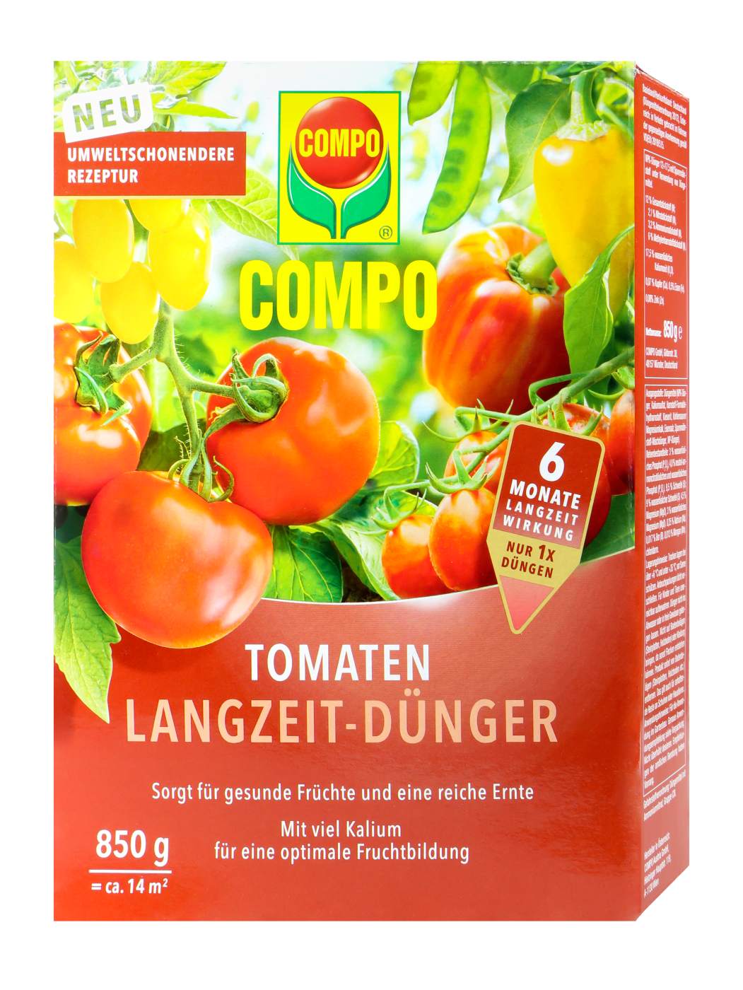 COMPO BIO Tomaten Langzeit-Dünger - 0,85 kg COMPO BIO Tomaten Langzeit-Dünger - 0,85 kg