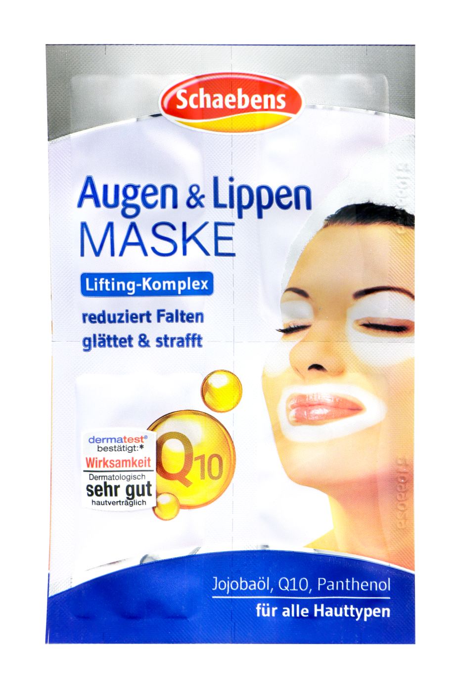 Schaebens Augen + Lippen Maske Q 10 - 4 x 1,5 ml Schaebens Augen + Lippen Maske Q 10 - 4 x 1,5 ml