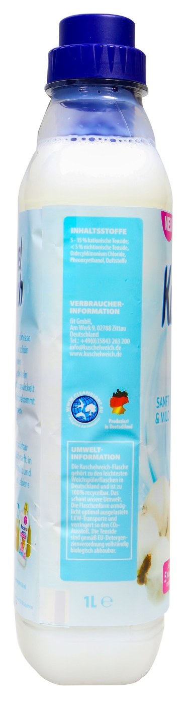 Kuschelweich Sanft & Mild 38 Waschladungen - 1 l Kuschelweich Sanft & Mild 38 Waschladungen - 1 l