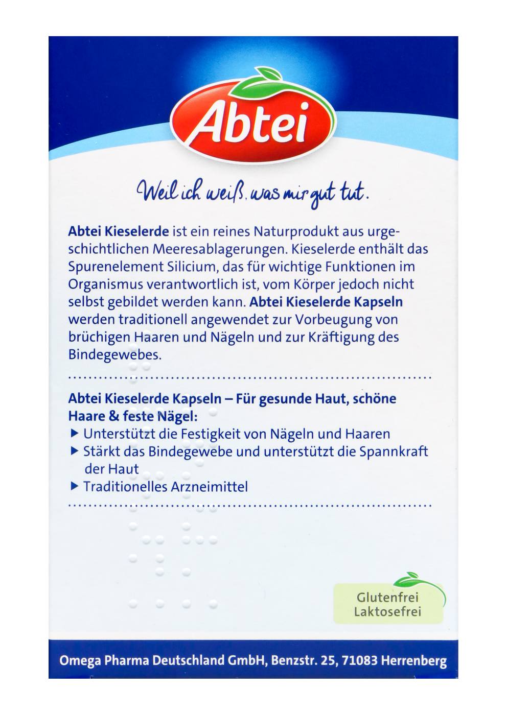Abtei Kieselerde Intensiv - 60 Stück Abtei Kieselerde Intensiv - 60 Stück