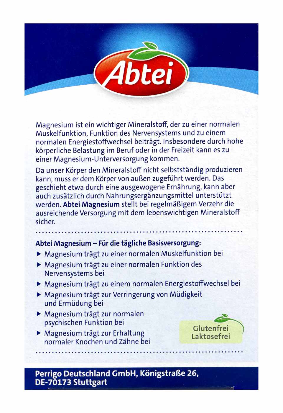 Abtei Magnesium 240 mg Kapseln - 40 Stück