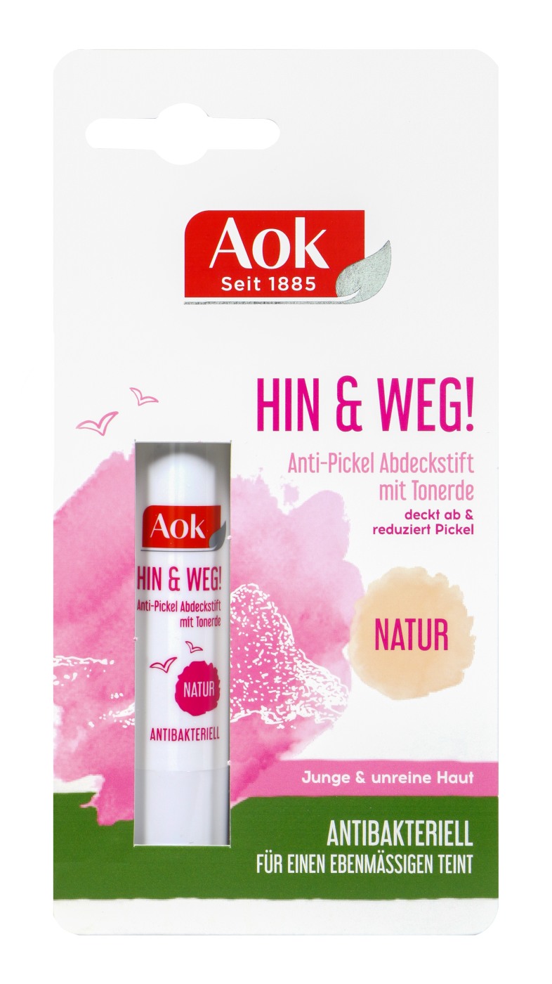 AOK Anti Pickel Abdeckstift - 3,2 g AOK Anti Pickel Abdeckstift - 3,2 g