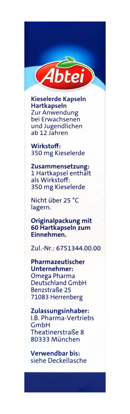 Abtei Kieselerde Intensiv - 60 Stück Abtei Kieselerde Intensiv - 60 Stück