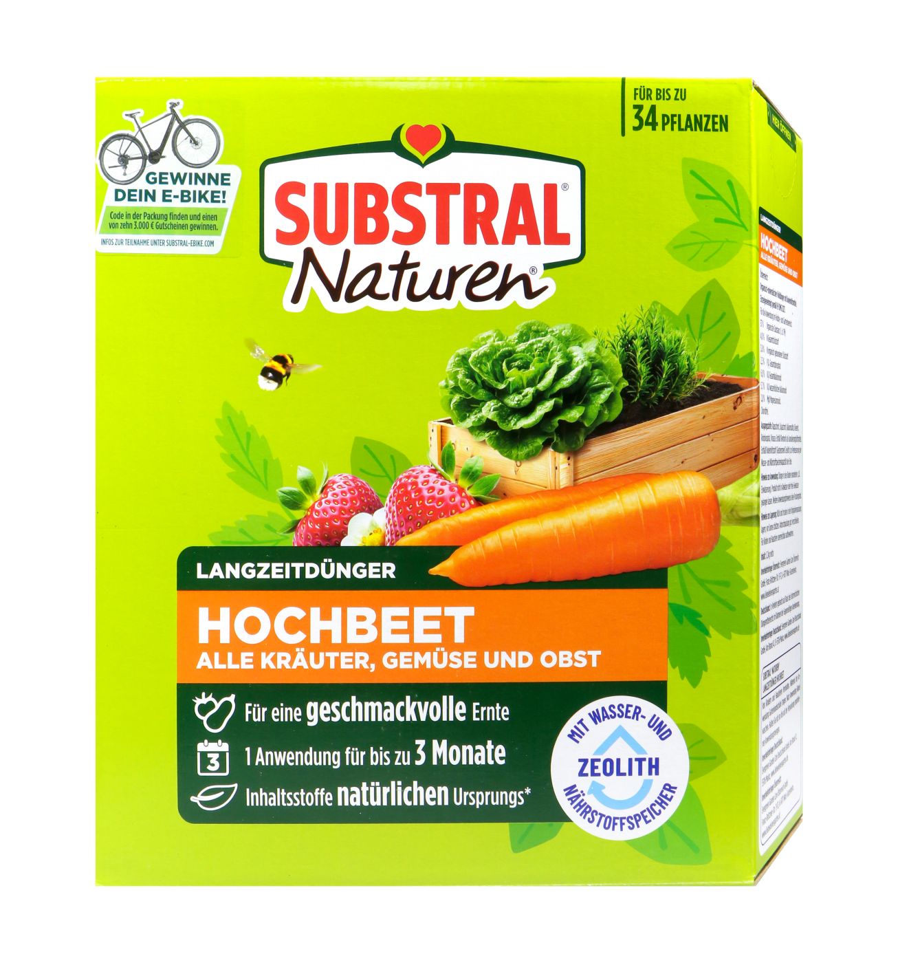 Substral Naturen Langzeitdünger Hochbeet - 1,2 kg Substral Naturen Langzeitdünger Hochbeet - 1,2 kg