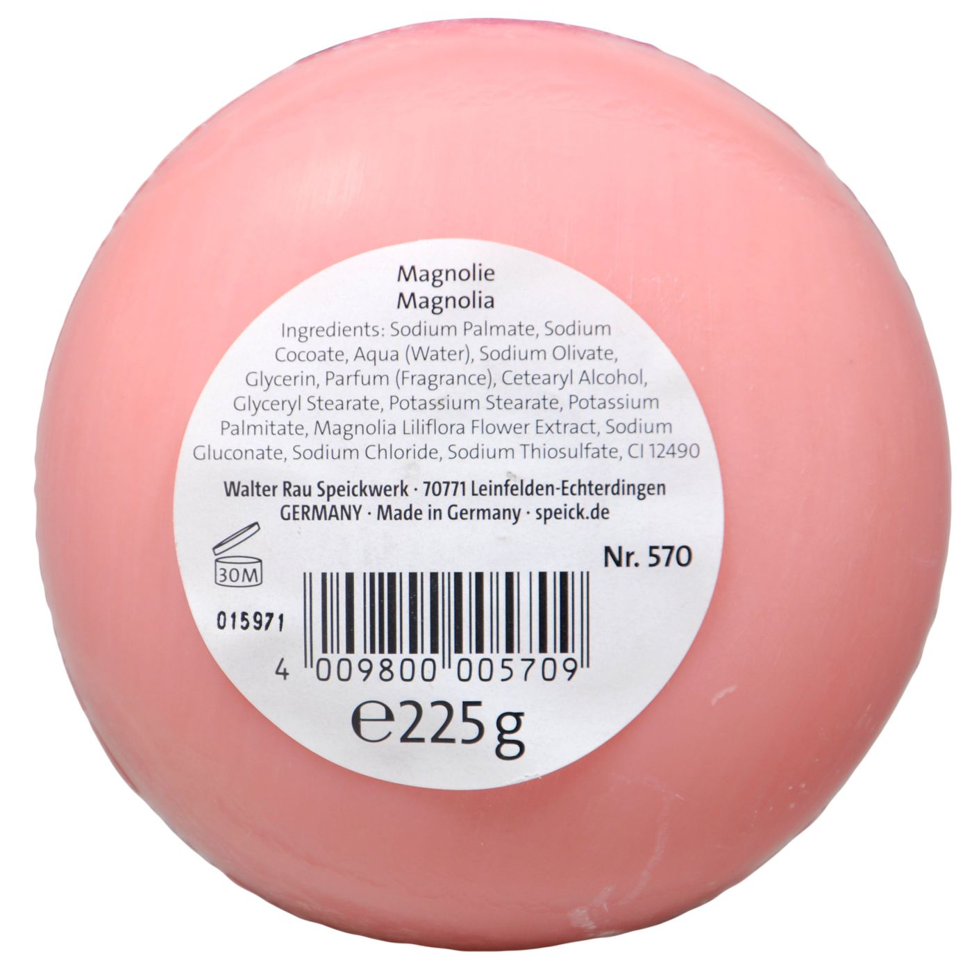 Speick Seifenglück Magnolie Bade- u. Duschseife - 225 g Speick Seifenglück Magnolie Bade- u. Duschseife - 225 g