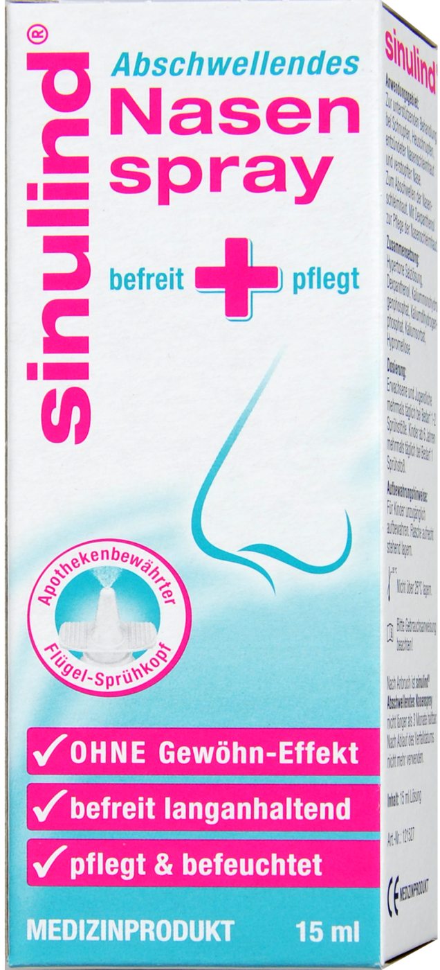Sinulind Abschwellendes Nasenspray - 15 ml Sinulind Abschwellendes Nasenspray - 15 ml