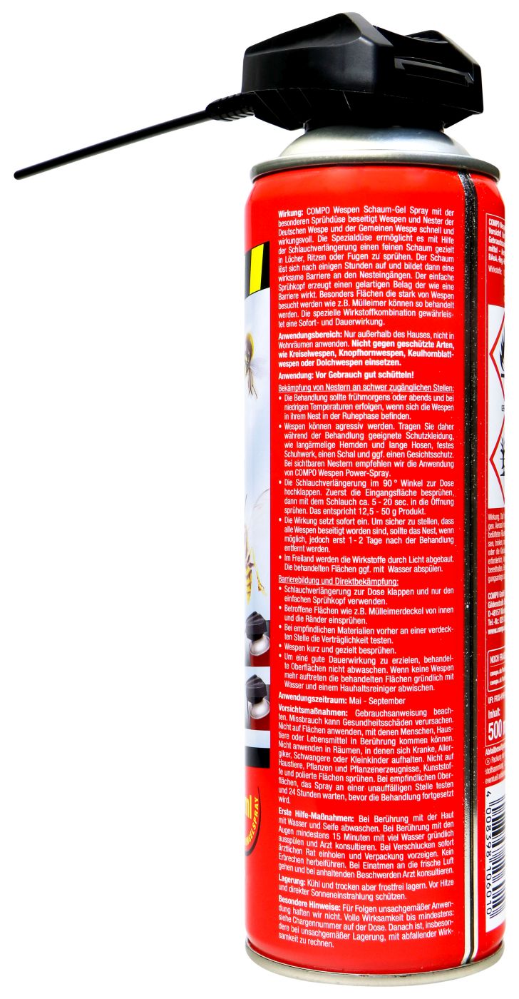 Compo Wespen Schaum-Gel Spray - 0,5 l