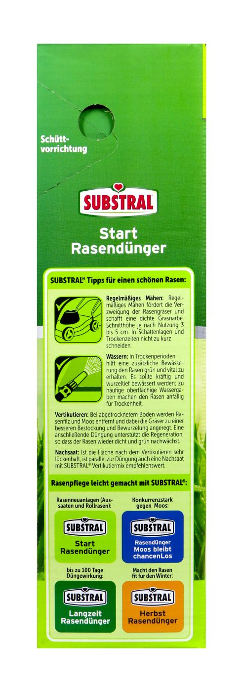 Substral Start Rasendünger 100 qm - 2,0 kg Substral Start Rasendünger 100 qm - 2,0 kg