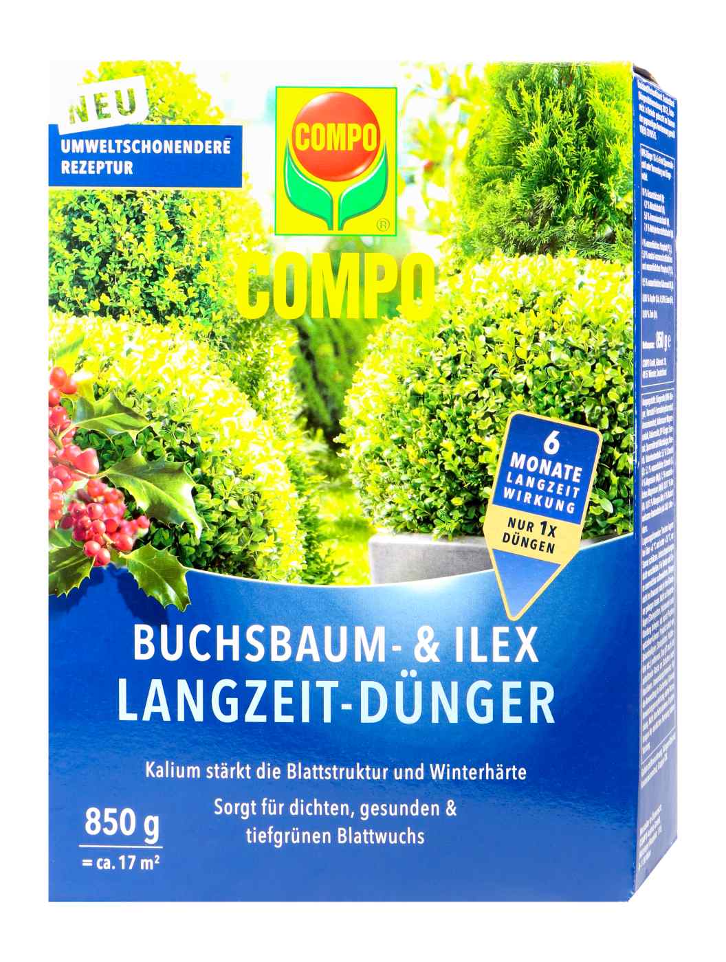 Compo Buchsbaum Langzeit-Dünger - 0,85 kg Compo Buchsbaum Langzeit-Dünger - 0,85 kg