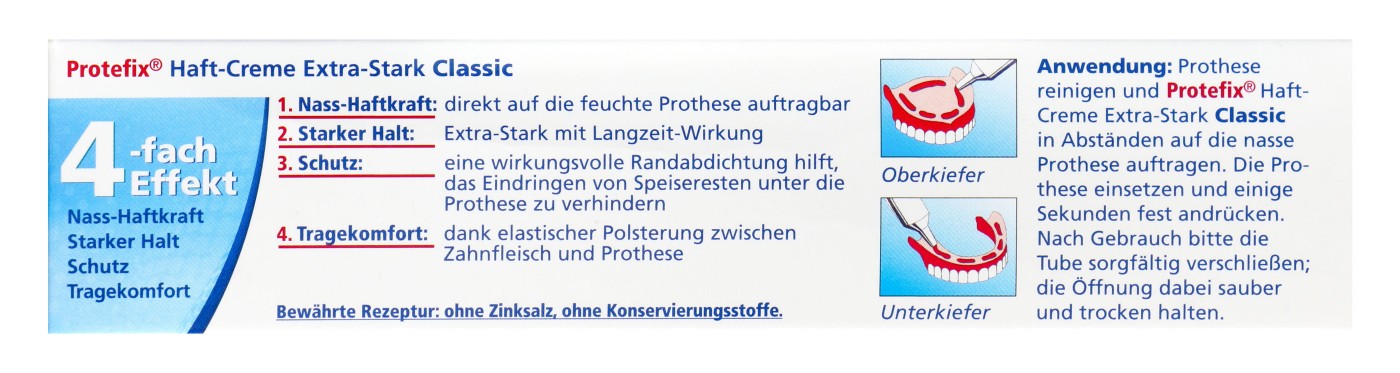 Protefix Haftcreme Extra Stark - 47 g Protefix Haftcreme Extra Stark - 47 g