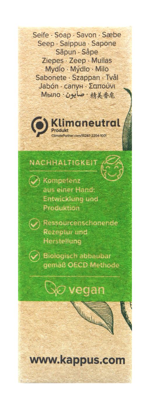 Kappus Naturseife Zitrone-Limette- 100 g Kappus Naturseife Zitrone-Limette- 100 g