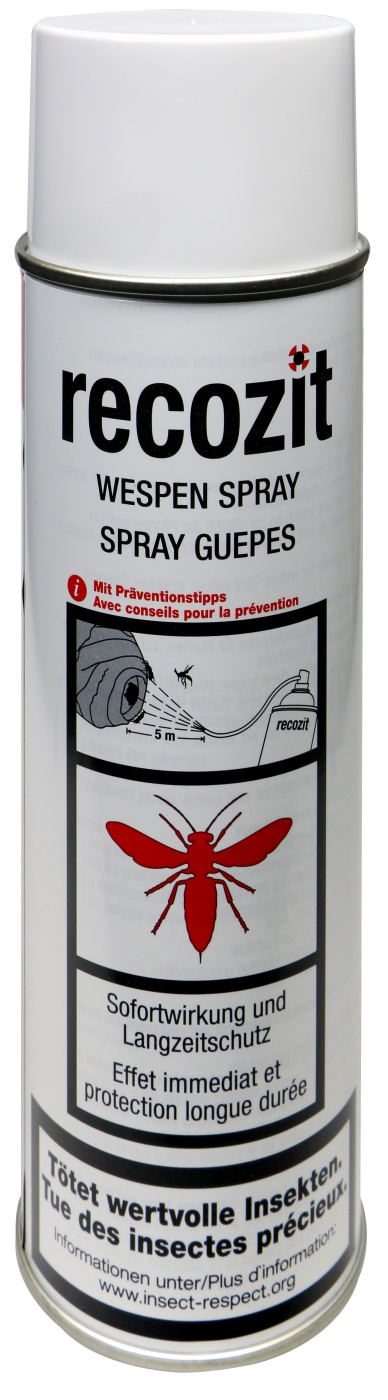 Recozit Wespen Spray mit Sprühschlauch - 0,5 l Recozit Wespen Spray mit Sprühschlauch - 0,5 l