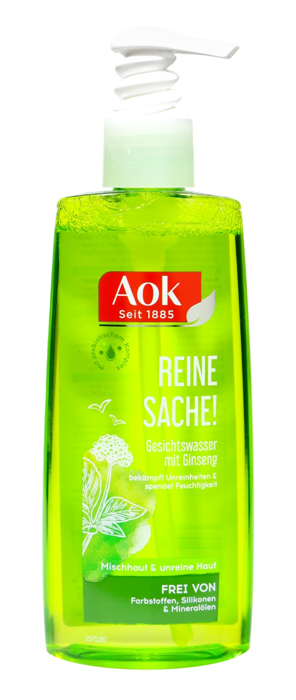 AOK Gesichtswasser mit Ginseng - 200 ml AOK Gesichtswasser mit Ginseng - 200 ml