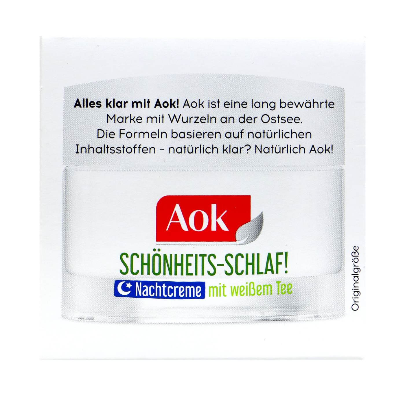 AOK Schönheits-Schlaf Nachtcreme mit weißem Tee - 50 ml AOK Schönheits-Schlaf Nachtcreme mit weißem Tee - 50 ml