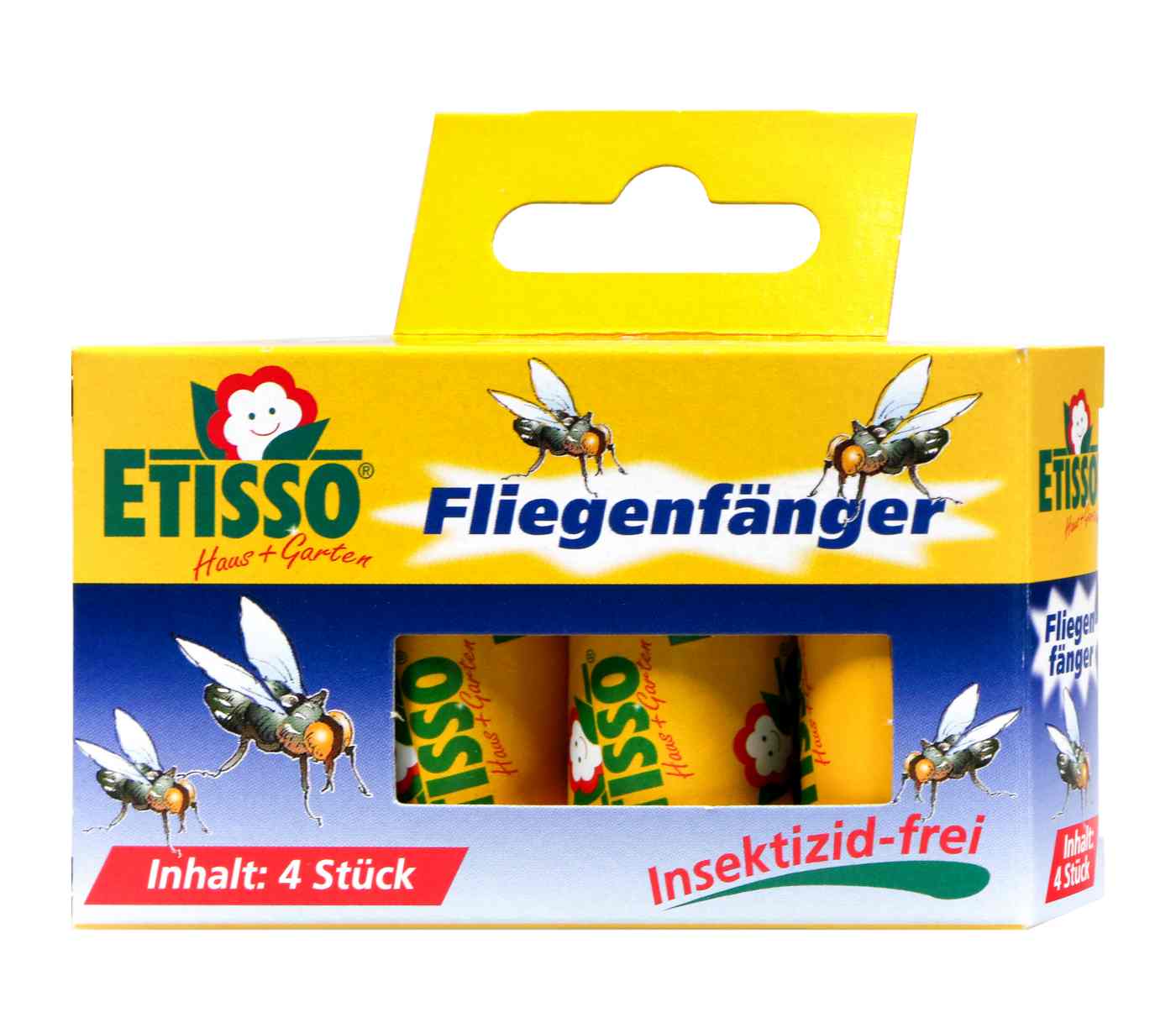 Etisso Fliegenfänger - 4 Stück Etisso Fliegenfänger - 4 Stück