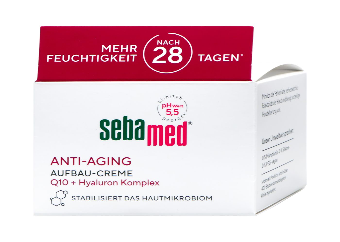 Sebamed Anti-Aging Aufbaucreme Q10 + Hyaluron Komplex - 50 ml Sebamed Anti-Aging Aufbaucreme Q10 + Hyaluron Komplex - 50 ml