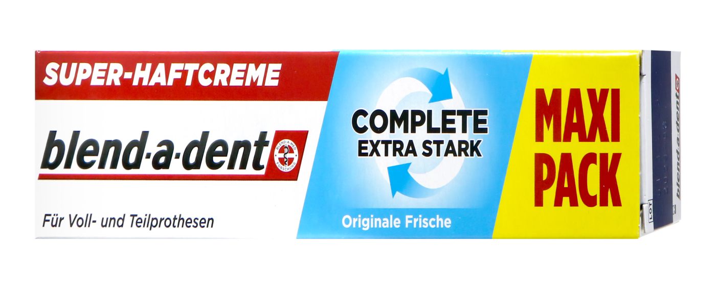 Blend-a-Dent Haftcreme Complete Starker Halt Originale Frische Maxi Pack - 70 g