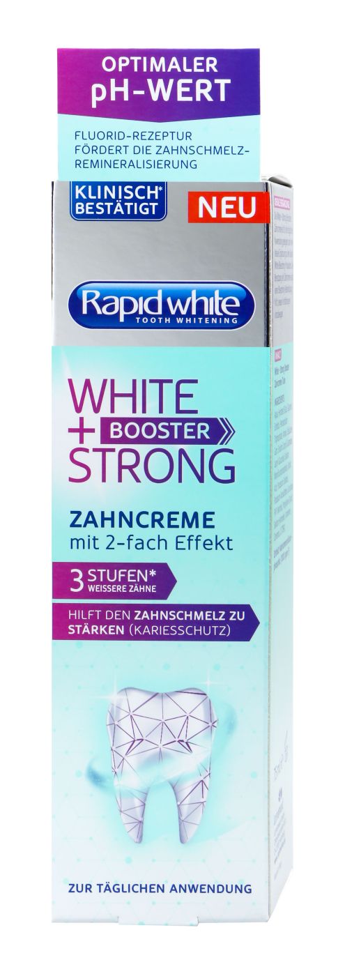 Rapid White+Strong Booster Zahncreme - 75 ml Rapid White+Strong Booster Zahncreme - 75 ml