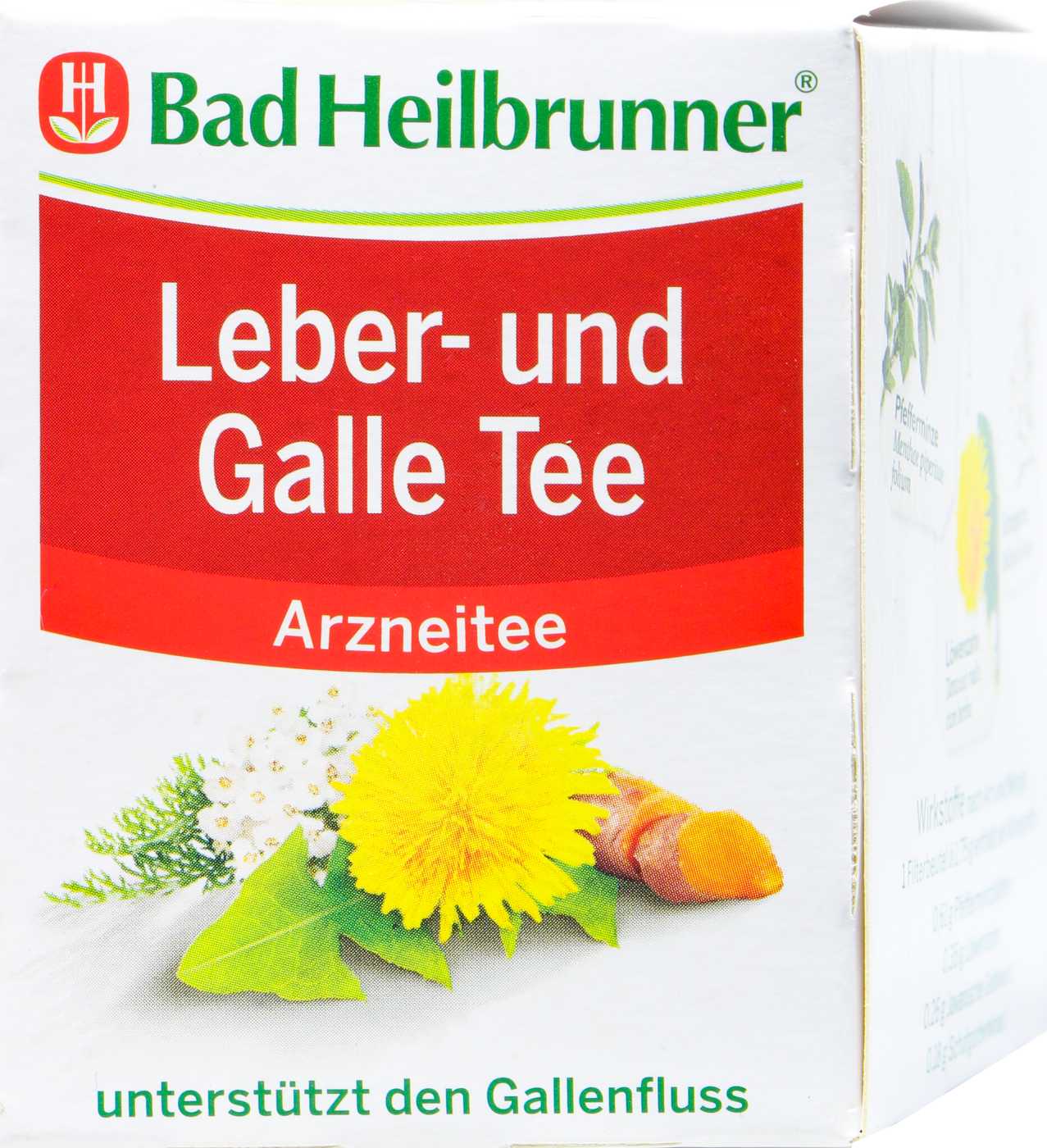 Bad Heilbrunner Leber- und Galletee - 8 Beutel Bad Heilbrunner Leber- und Galletee - 8 Beutel