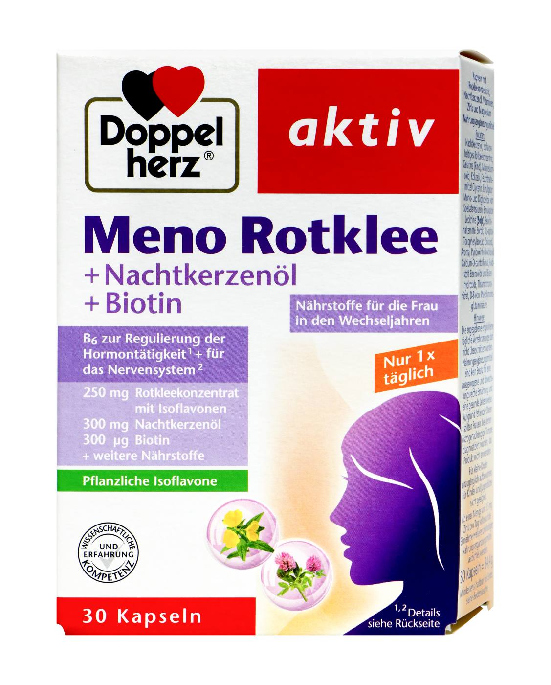 Doppelherz Meno Rotklee - 30 Stück Doppelherz Meno Rotklee - 30 Stück