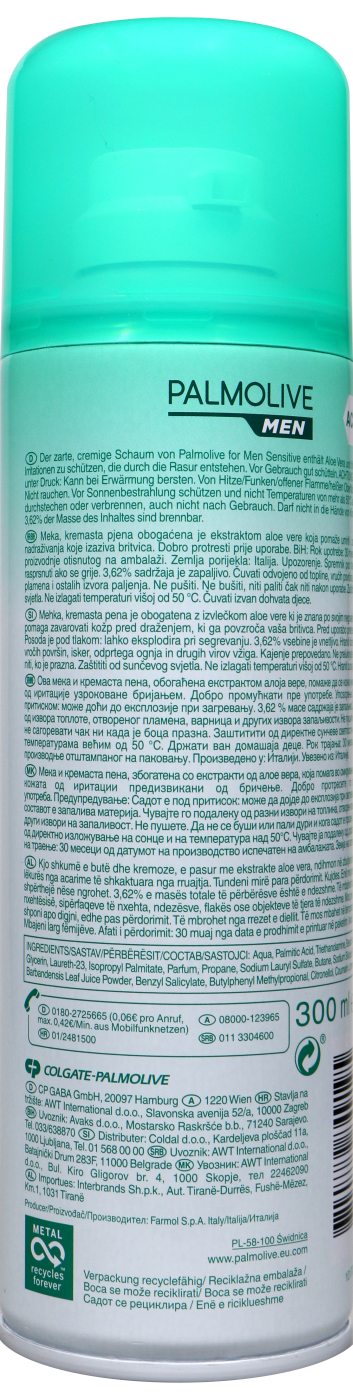 Palmolive Rasierschaum Sensitiv - 200 ml Palmolive Rasierschaum Sensitiv - 200 ml