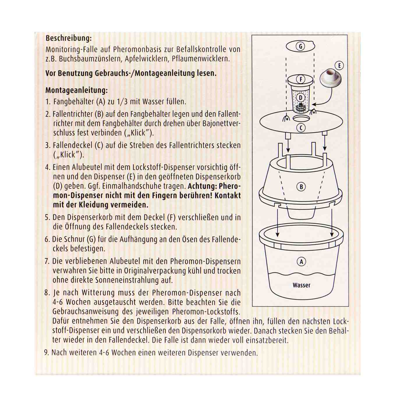 Compo Bio Universal Trichterfalle Compo Bio Universal Trichterfalle