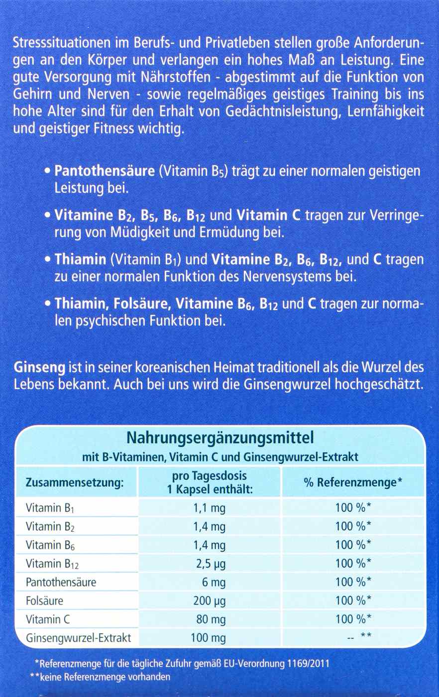 Kneipp Gedächtnis + Konzentration Kapseln - 30 Stück Kneipp Gedächtnis + Konzentration Kapseln - 30 Stück