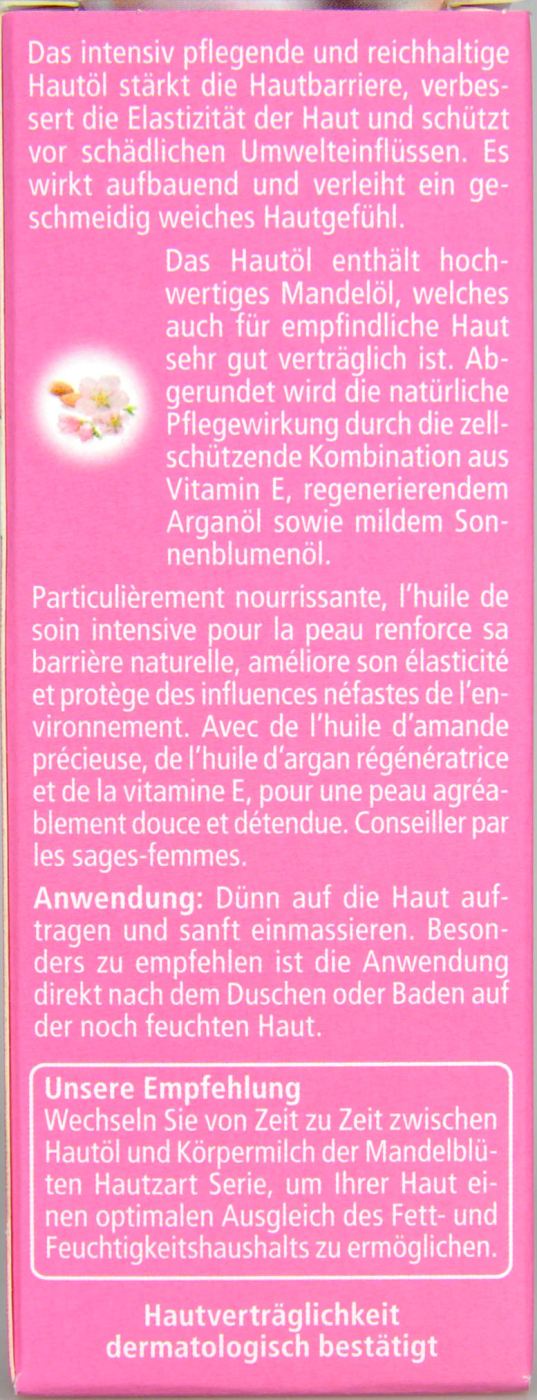 Kneipp Mandelblüten Hautzart Hautöl - 100 ml Kneipp Mandelblüten Hautzart Hautöl - 100 ml