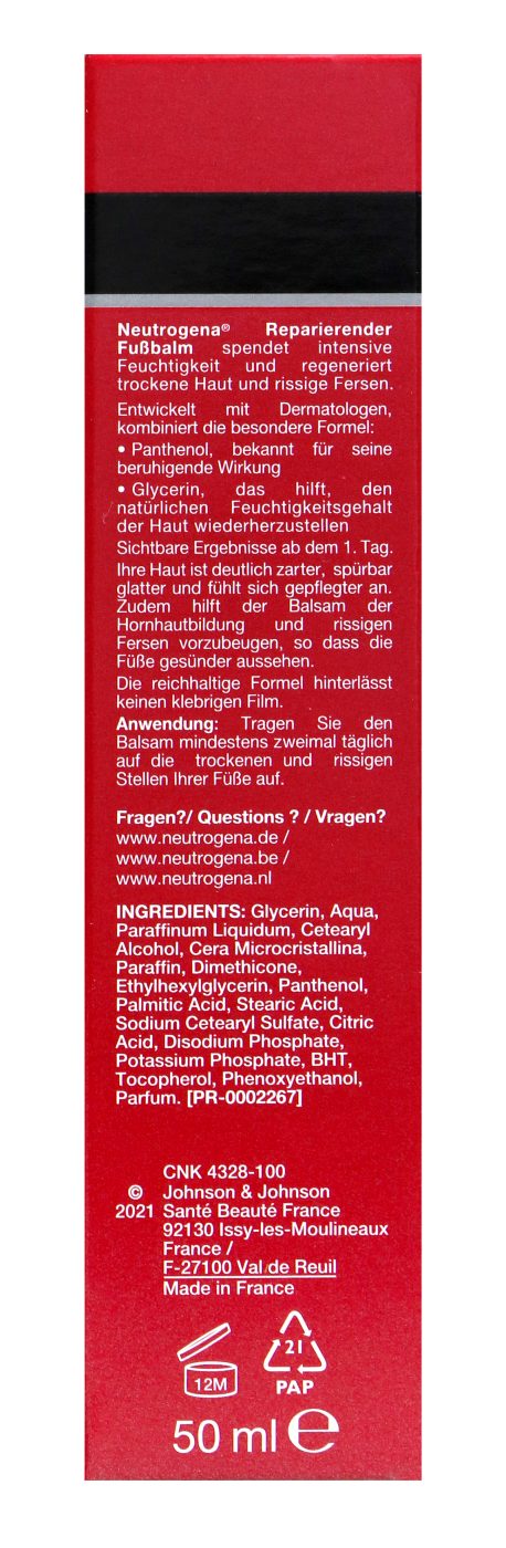 Neutrogena Intense Repair Fußbalsam - 50 ml Neutrogena Intense Repair Fußbalsam - 50 ml