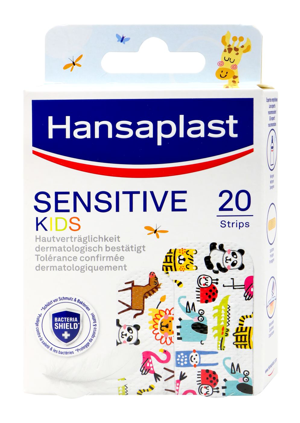 Hansaplast Kids Sensitive Strips - 20 Stück Hansaplast Kids Sensitive Strips - 20 Stück