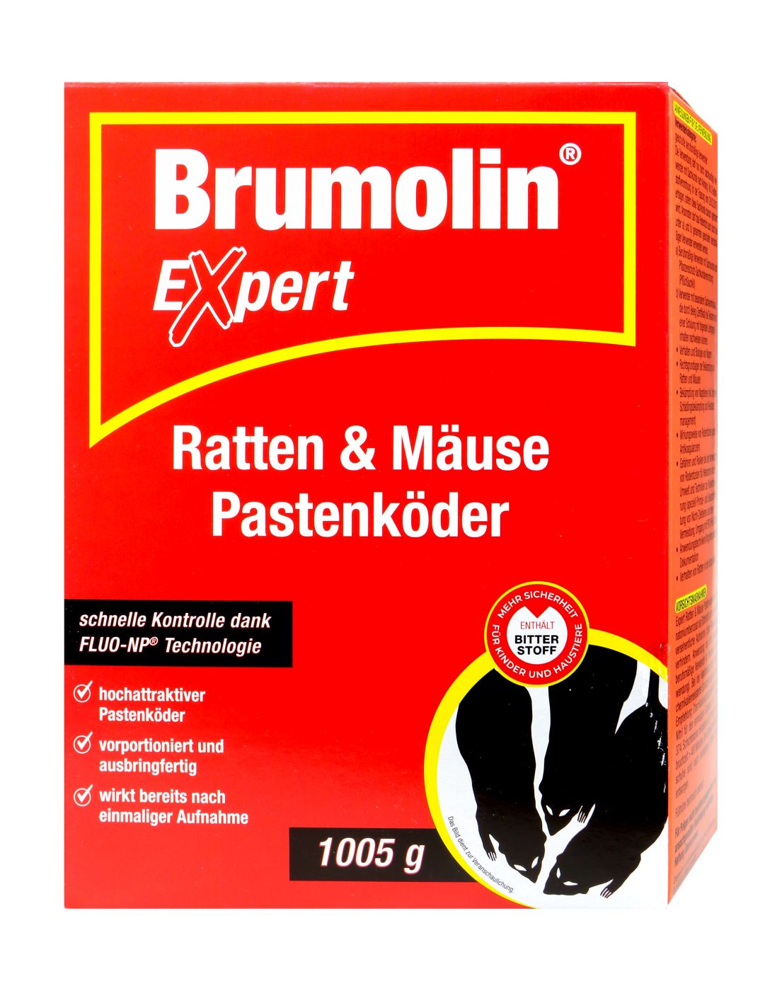 Brumolin Ratten & Mäuseköder - 1005 g Brumolin Ratten & Mäuseköder - 1005 g