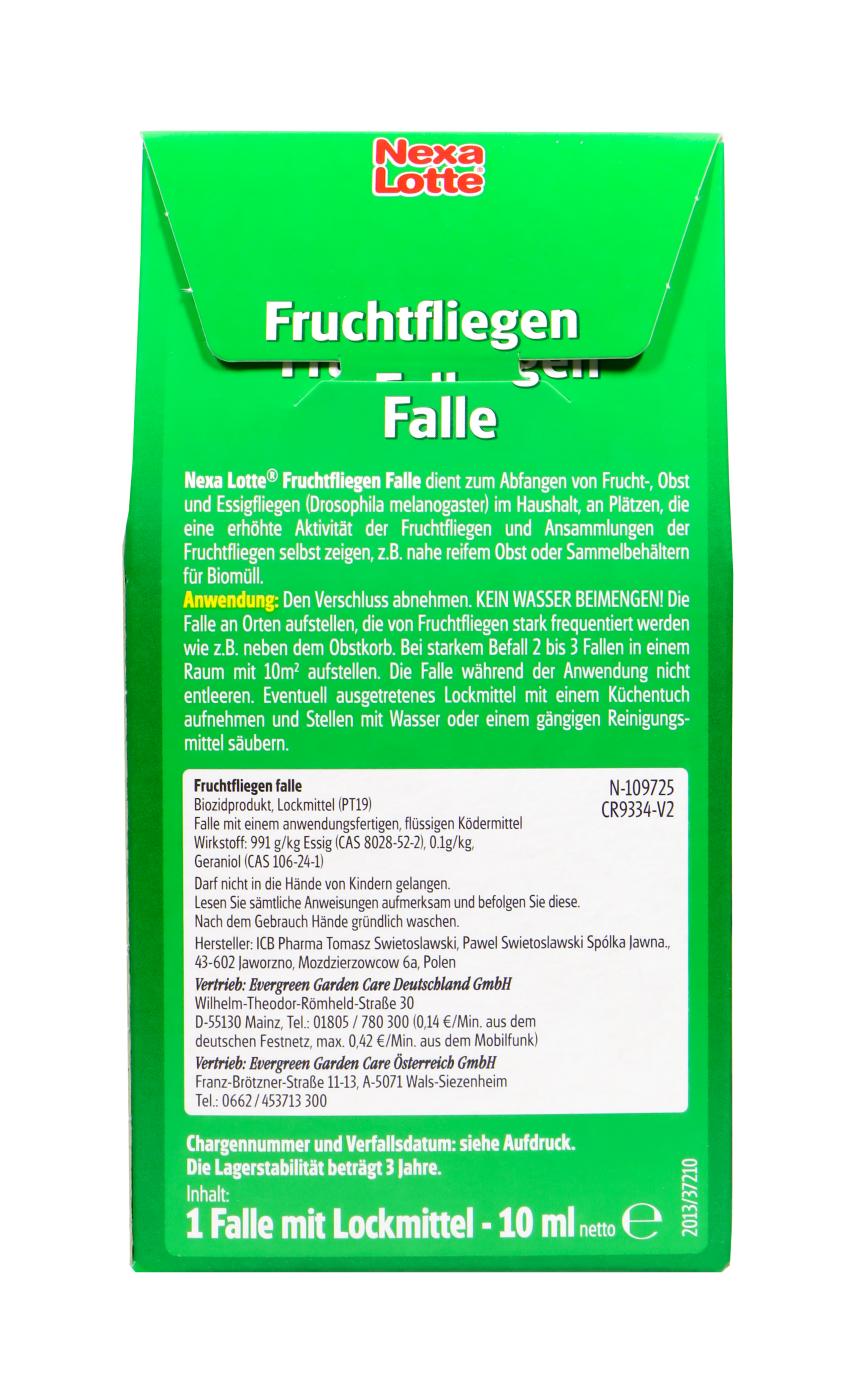 Nexa Lotte Fruchtfliegen Falle - 10 ml Nexa Lotte Fruchtfliegen Falle - 10 ml