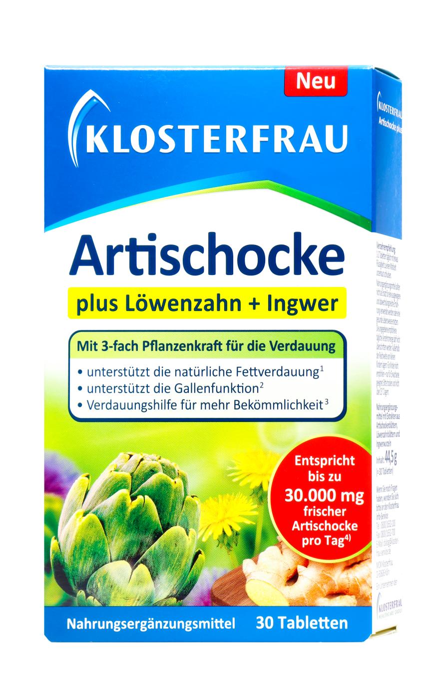 Klosterfrau Artischocke 600 - 30 Stück Klosterfrau Artischocke 600 - 30 Stück