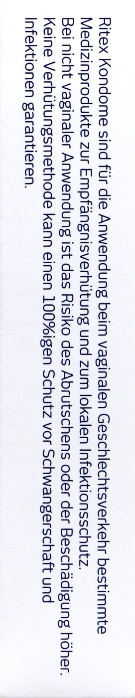 Ritex RR.1 Kondome -10 Stück Ritex RR.1 Kondome -10 Stück