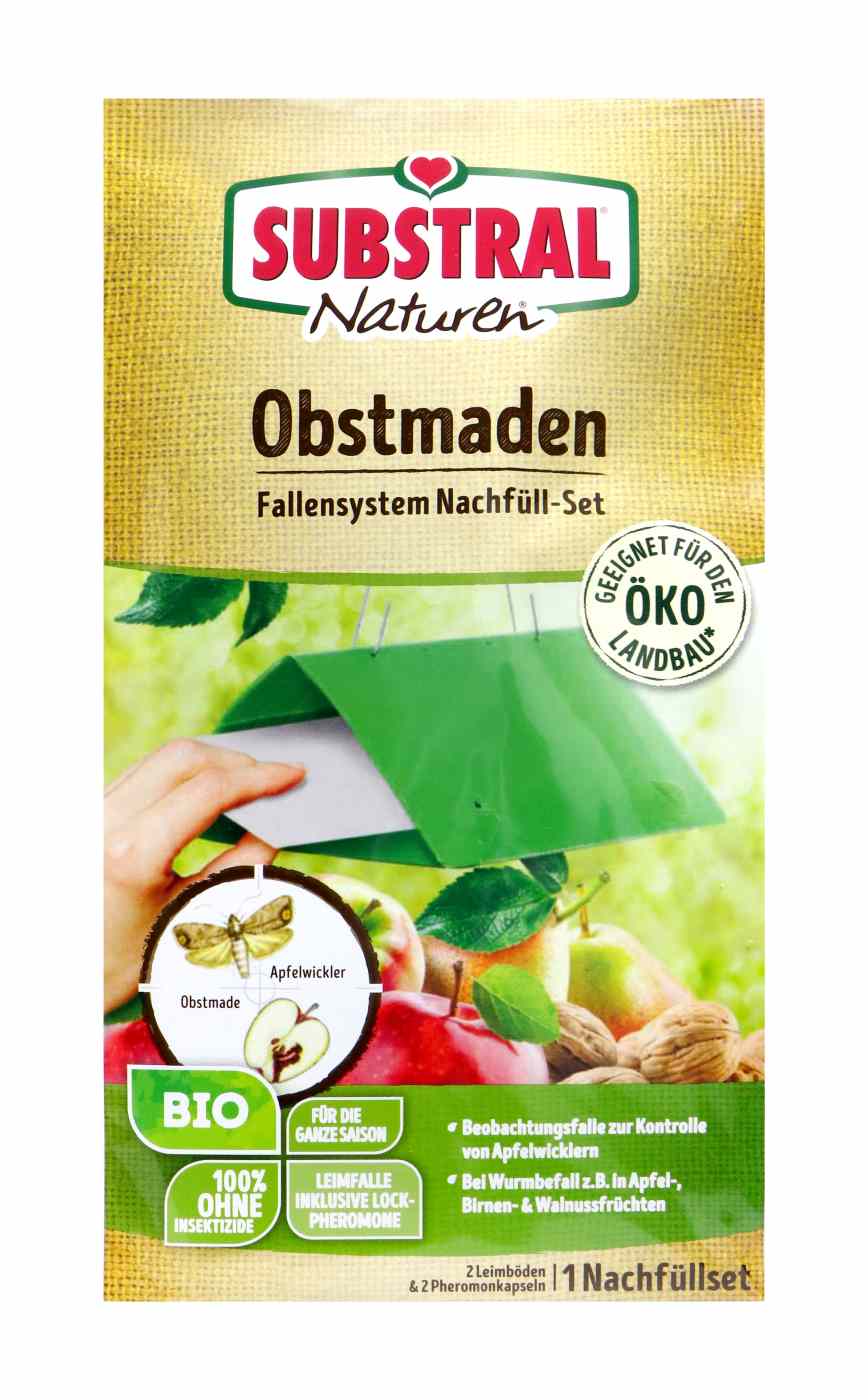 Substral Naturen Obstmaden Fallensystem Nachfüllset - 2 Stück Substral Naturen Obstmaden Fallensystem Nachfüllset - 2 Stück