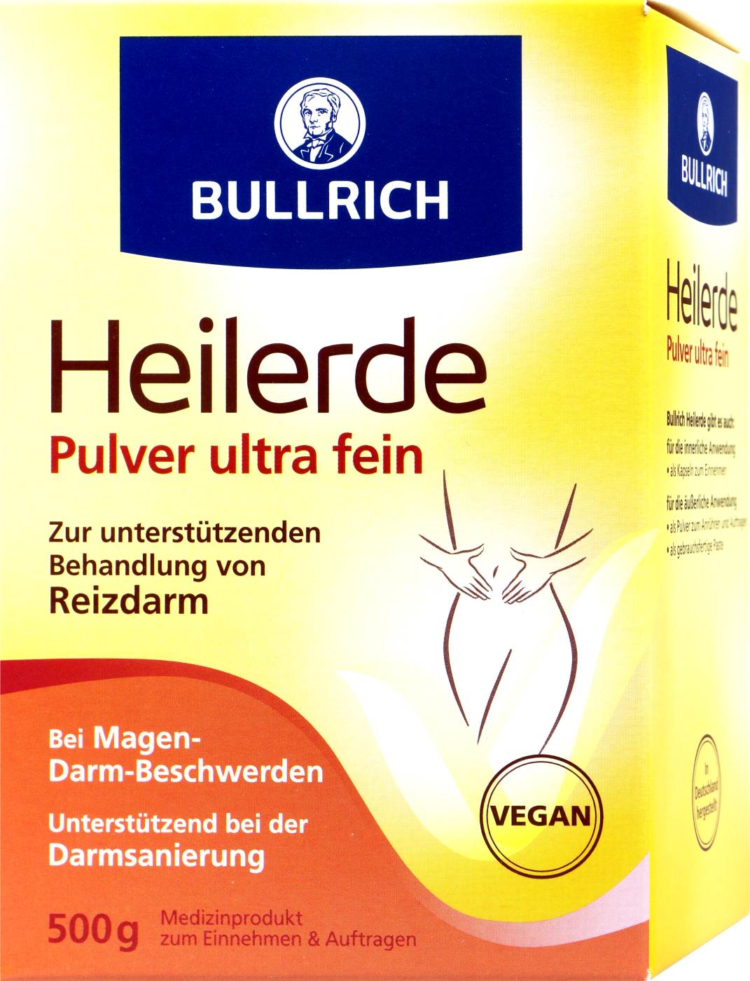 Bullrich Heilerde Pulver Ultrafrein - 500 g Bullrich Heilerde Pulver Ultrafrein - 500 g