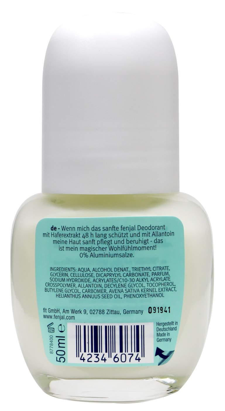 Fenjal Deo Roll-On Sensitive - 50 ml Fenjal Deo Roll-On Sensitive - 50 ml