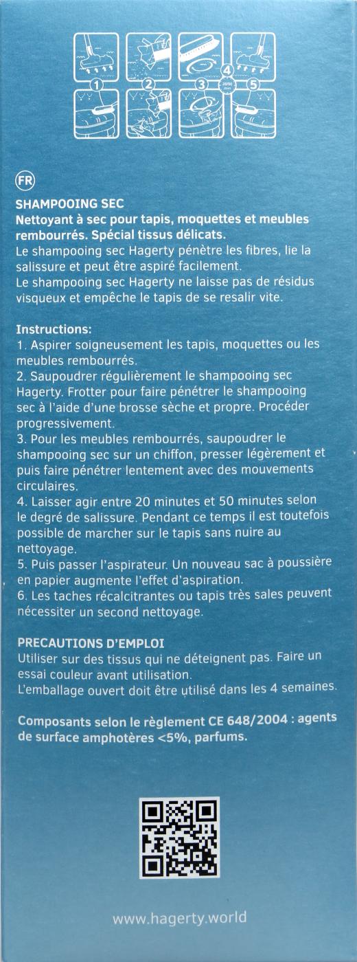 Hagerty Trockenshampoo - 500 g Hagerty Trockenshampoo - 500 g