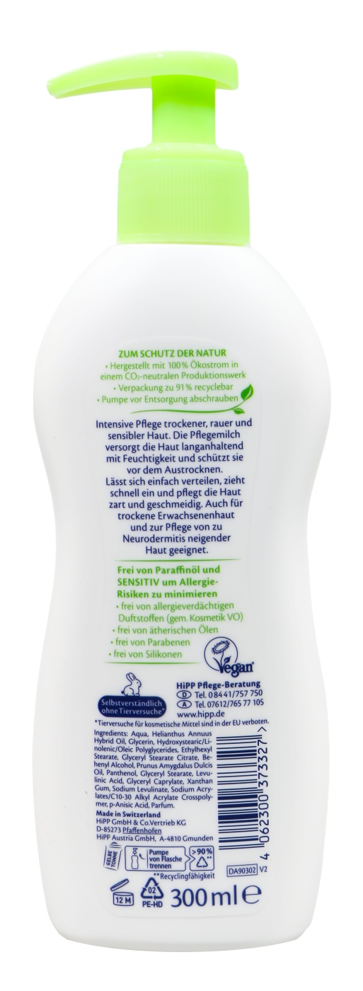 Hipp 90310 Babysanft Intensiv Pflegebalsam - 300 ml Hipp 90310 Babysanft Intensiv Pflegebalsam - 300 ml