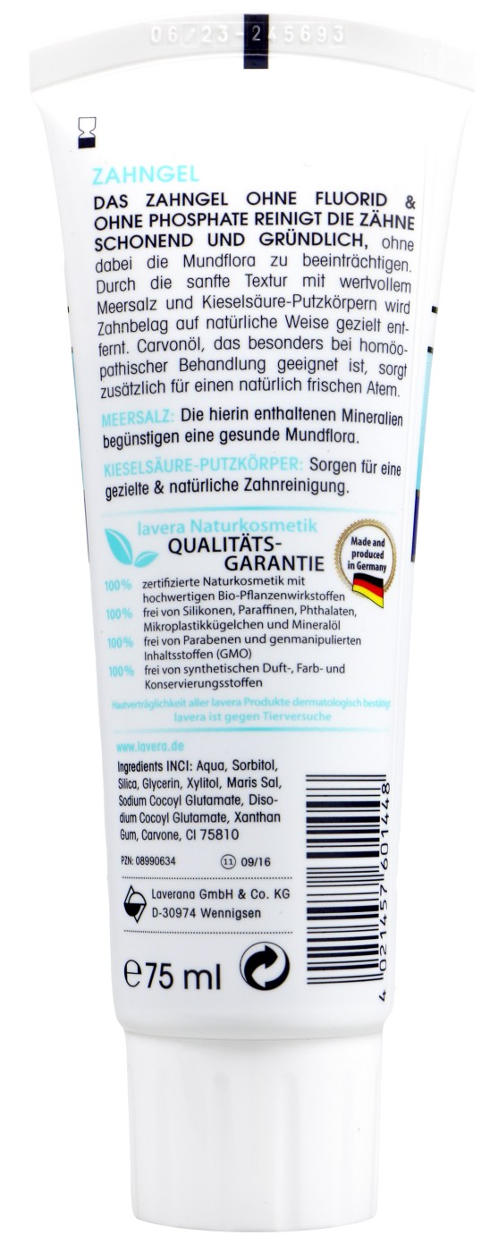 Lavera Neutral Zahngel - 75 ml Lavera Neutral Zahngel - 75 ml