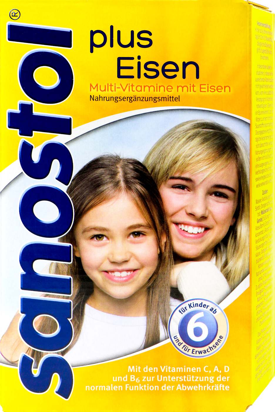 Sanostol Multivitamin Plus Eisen - 460 ml Sanostol Multivitamin Plus Eisen - 460 ml