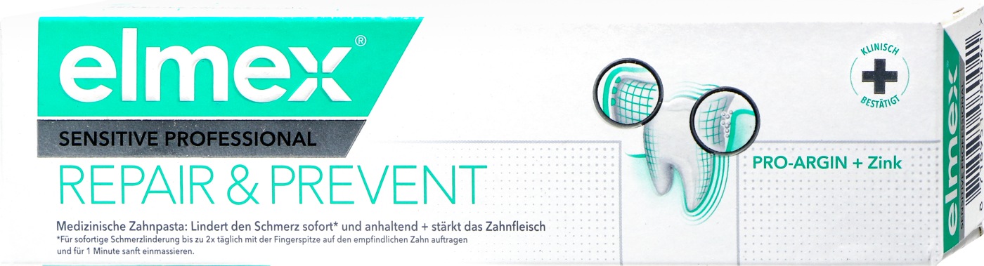 Elmex Zahnpasta Sensitive Professional Repair & Care - 75 ml Elmex Zahnpasta Sensitive Professional Repair & Care - 75 ml
