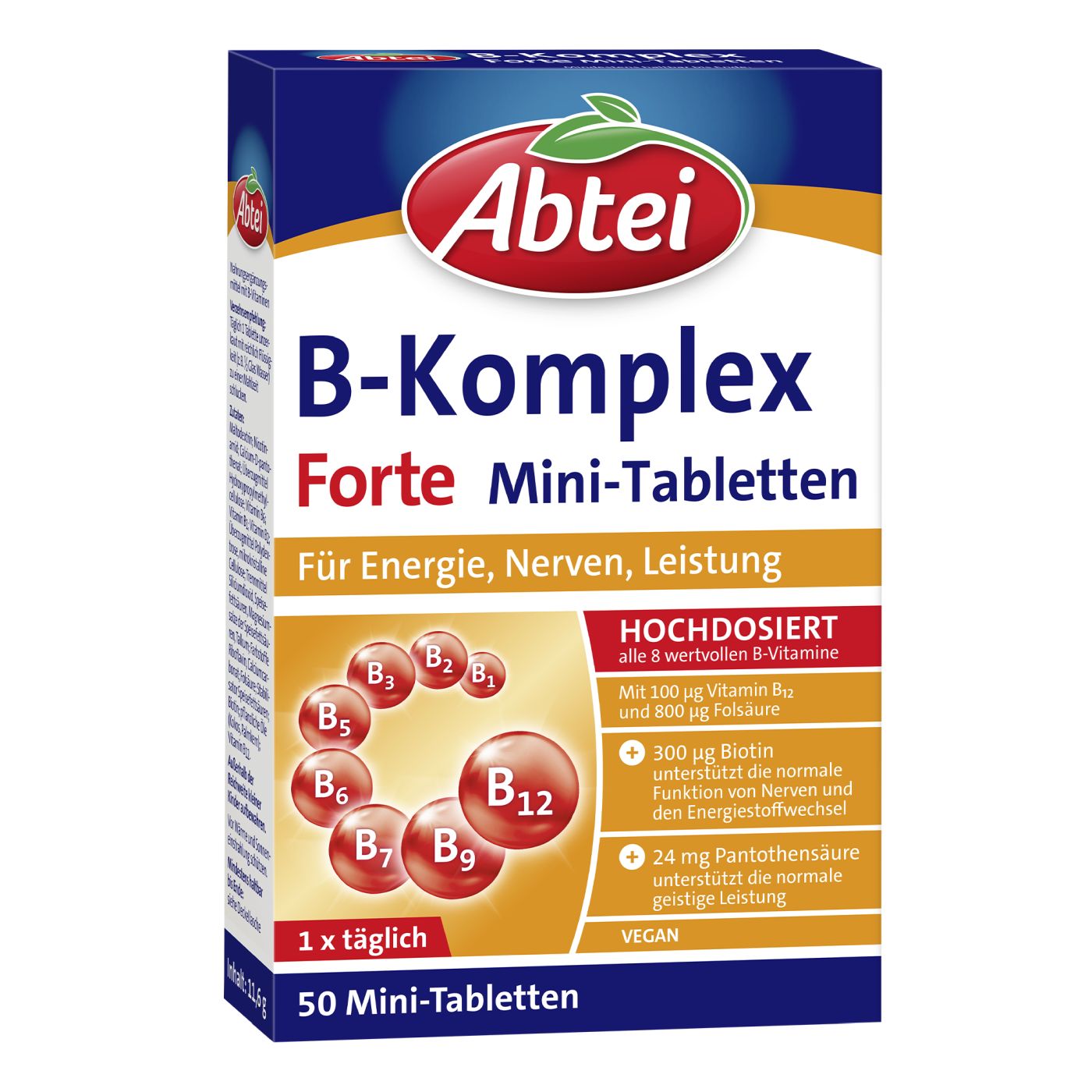 Abtei Vitamin B Komplex Forte - 50 Stück Abtei Vitamin B Komplex Forte - 50 Stück