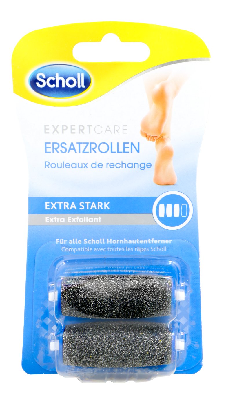Scholl Velvet Smooth Express Pedi Ersatzrolle extra stark - 2 Stück Scholl Velvet Smooth Express Pedi Ersatzrolle extra stark - 2 Stück